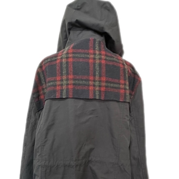 VTG RARE Authentic MFG Co Forestland Hooded Navy Blue Jacket Coat Sz. XL - Picture 7 of 9